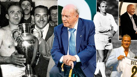 Alfredo Di Stéfano - Cựu cầu thủ cầu thủ ghi bàn nhiều nhất bóng đá Tây Ban Nha